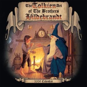 Calendar The Tolkien Art Of The Brothers Hildebrandt 2006 Calendar Book