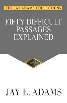 Paperback Fifty Difficult Passages Explained Book