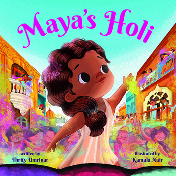 Hardcover Maya's Holi Book