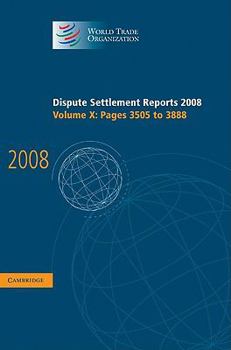 Hardcover Dispute Settlement Reports 2008 Book