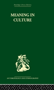 Hardcover Meaning in Culture Book