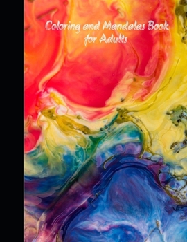 Paperback Coloring and Mandalas Book for Adults Book