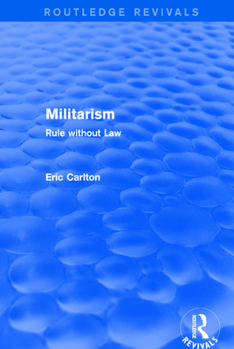 Paperback Revival: Militarism (2001): Rule without Law Book