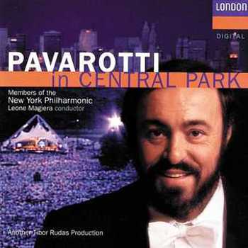 Music - CD Pavarotti In Central Park Book