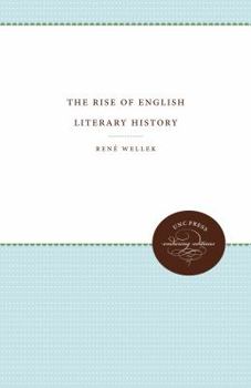 Paperback The Rise of English Literary History Book