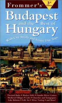 Paperback Frommer's. Budapest & the Best of Hungary Book