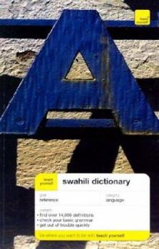 Paperback Teach Yourself Swahili Dictionary Book