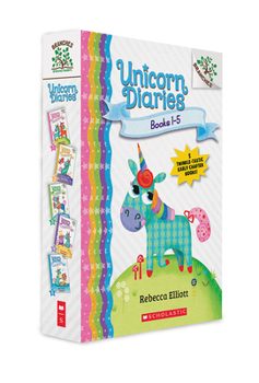 Paperback Unicorn Diaries, Books 1-5: A Branches Box Set Book
