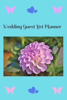 Paperback Wedding Guest List Planner: Wedding planner Book
