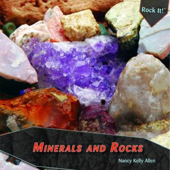 Library Binding Minerals and Rocks Book