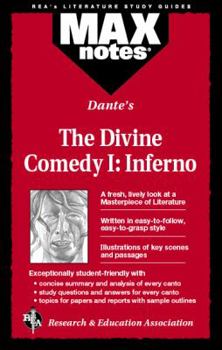 Paperback Divine Comedy I: Inferno, the (Maxnotes Literature Guides) Book