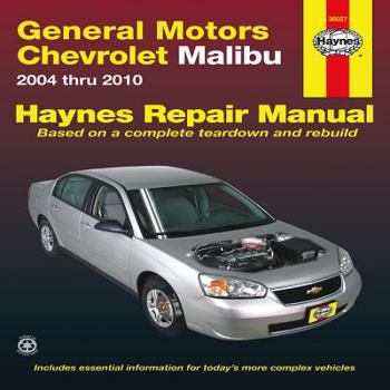 Paperback Haynes Chevrolet Malibu Automotive Repair Manual Book