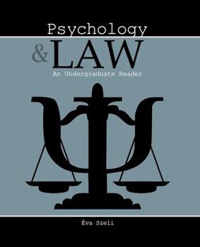 Paperback Psychology and Law: An Undergraduate Reader Book