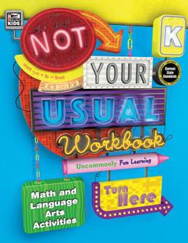 Paperback Not Your Usual Workbook, Grade K Book