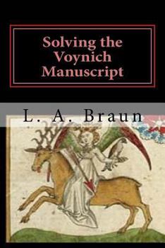 Paperback Solving the Voynich Manuscript Book