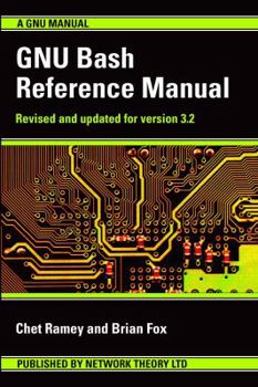 Paperback Gnu Bash Reference Manual Book