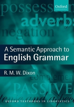 Paperback A Semantic Approach to English Grammar Book