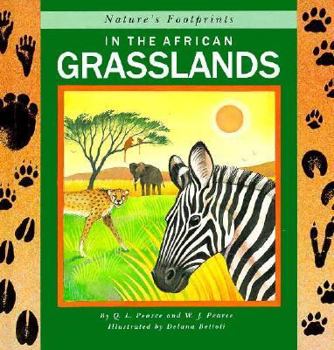 Hardcover Nature's Footprints in the African Grasslands Book