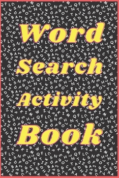 Paperback Word search activity book: puzzle book