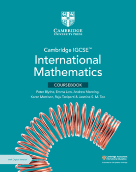 Paperback Cambridge Igcse(tm) International Mathematics Coursebook with Digital Version (2 Years' Access) Book