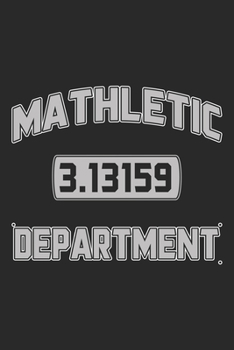 Mathletic Department: Math Notebook Blank Dot Grid Mathematics dotted with dots 6x9 120 Pages Checklist Record Book Science Lovers Take Notes Gift for ... Men Women Kids Christmas Gift for Math Lovers