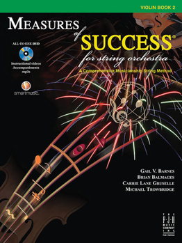 Paperback Measures of Success for String Orchestra-Violin Book 2 Book