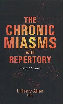 Paperback Chronic Miasms with Repertory Book