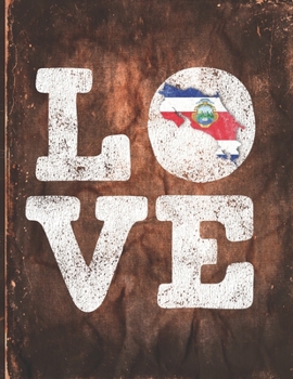 Love: Costa Rica Flag Cute Personalized Gift for Costa Rican  Tico Friend 2020 Calendar Daily Weekly Monthly Planner Organizer