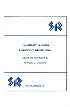 Paperback Language in Indian Philosophy and Religion Book