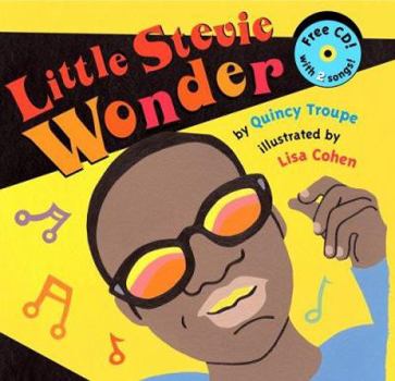 Hardcover Little Stevie Wonder [With CD] Book