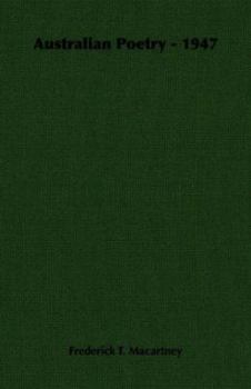 Paperback Australian Poetry - 1947 Book