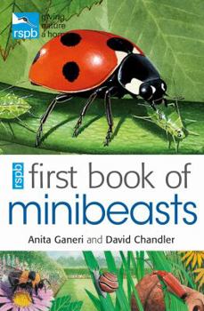 Paperback Rspb First Book of Minibeasts Book