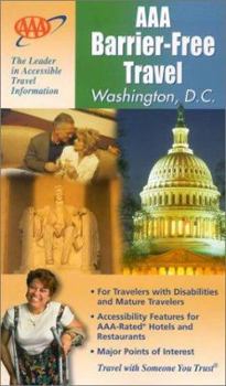 Paperback AAA Barrier-Free Travel: Washington, D.C. Book