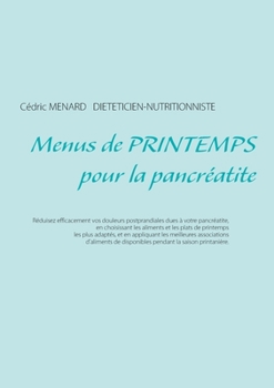 Paperback Menus de printemps pour la pancréatite [French] Book