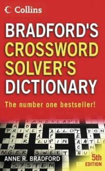 Hardcover Collins Bradford's Crossword Solver's Dictionary Book