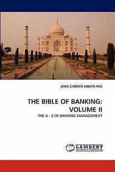 Paperback The Bible of Banking: Volume II Book