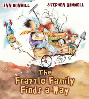 Hardcover The Frazzle Family Finds a Way Book