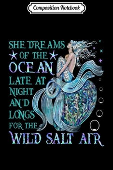 Composition Notebook: I Can't I Have Important Mermaid To Do Seahorses  Journal/Notebook Blank Lined Ruled 6x9 100 Pages