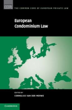 Hardcover European Condominium Law Book
