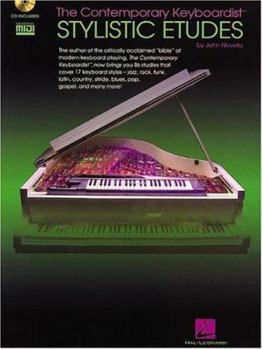 Paperback The Contemporary Keyboardist - Stylistic Etudes [With CD and GM Disk] Book