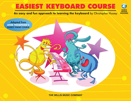 Paperback Easiest Keyboard Course: Early to Later Elementary Level Book