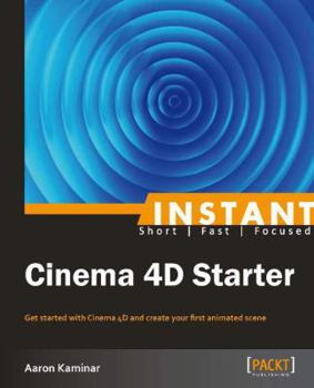 Paperback Instant Cinema 4D Starter Book