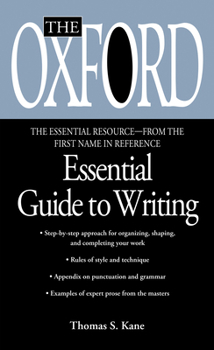 Mass Market Paperback The Oxford Essential Guide to Writing Book