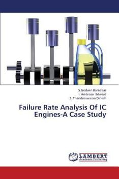 Paperback Failure Rate Analysis of IC Engines-A Case Study Book