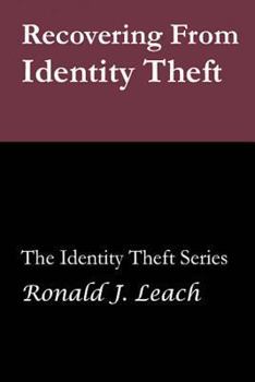 Paperback Recovering From Identity Theft Book