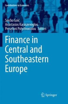 Paperback Finance in Central and Southeastern Europe Book
