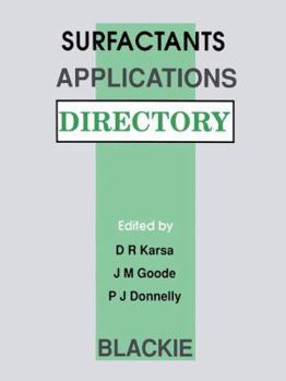 Paperback Surfactants Applications Directory Book