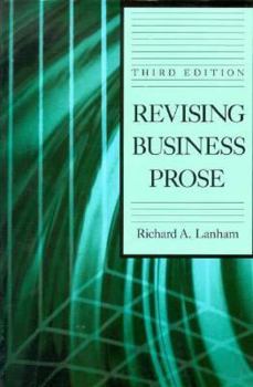 Paperback Revising Business Prose Book
