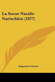 Paperback La Soeur Natalie Narischkin (1877) [French] Book