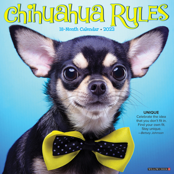 Calendar Chihuahua Rules 2023 Wall Calendar Book